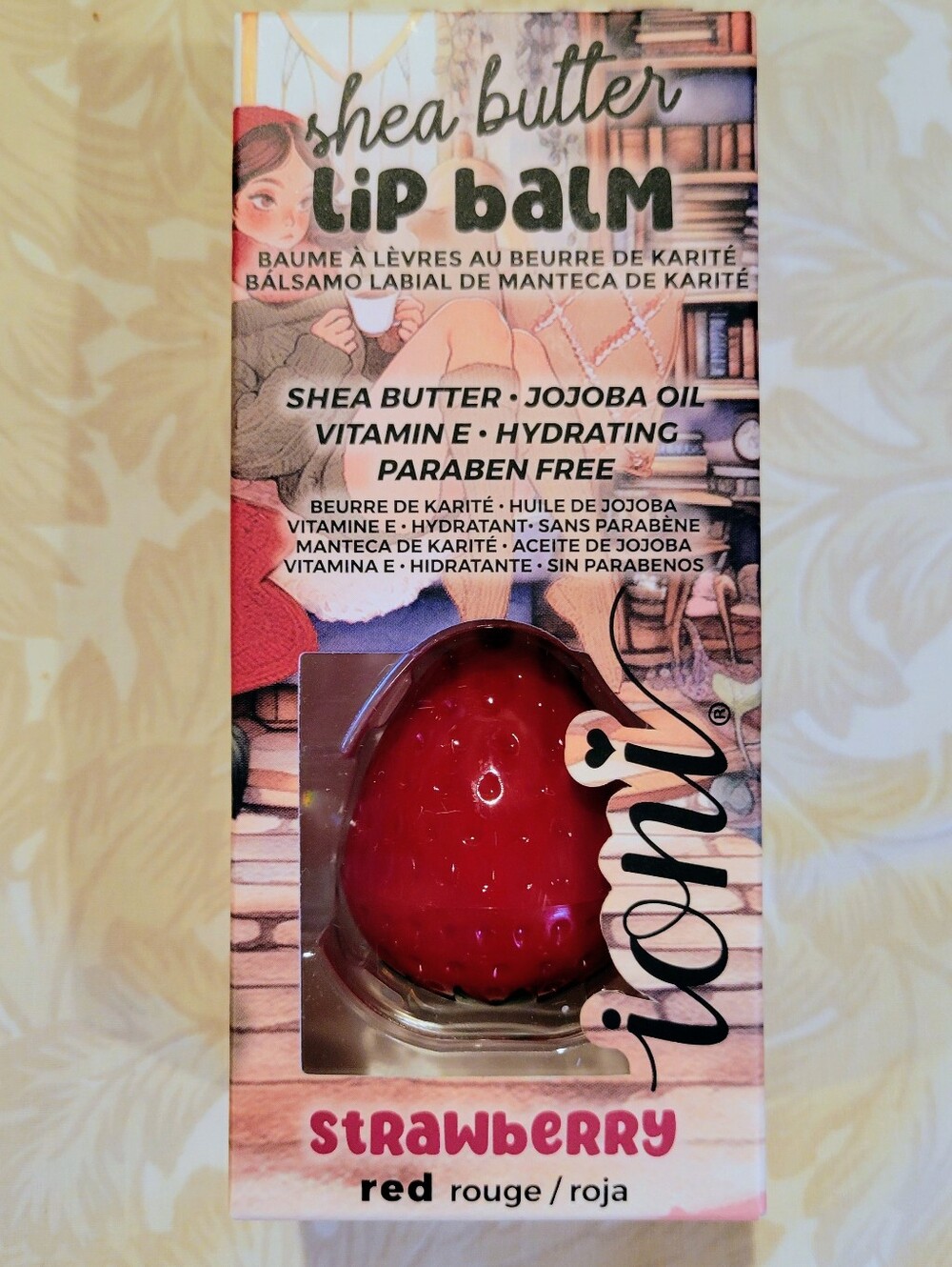 🍓NWT IONI Day Dreamin' Strawberry Shea Butter Lip Balm🍓